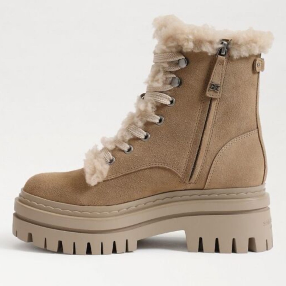 NWT Sam Edelman Kyler 2 Lace Up Cold Weather Boots Sz 7,5 - Picture 6 of 6
